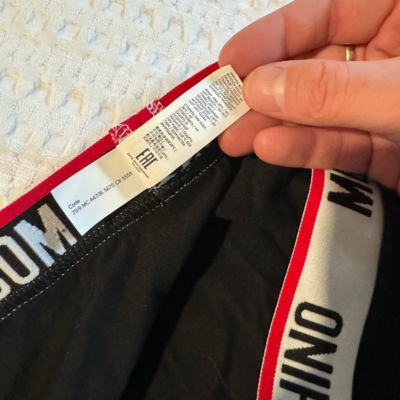 Moschino 6 Pairs Boxer Briefs (Fits Small) - Picture 2 of 6
